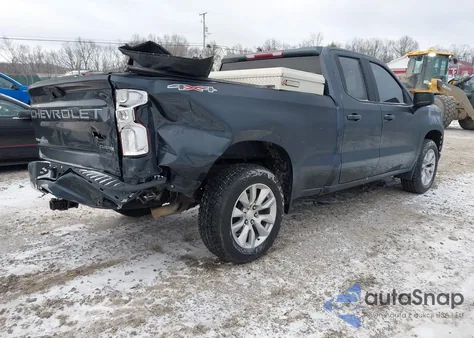 2022 Chevrolet Silverado 1500 Ltd 4Wd Standard Bed Custom from USA, damaged, VIN 1GCRYBEK1NZ181215